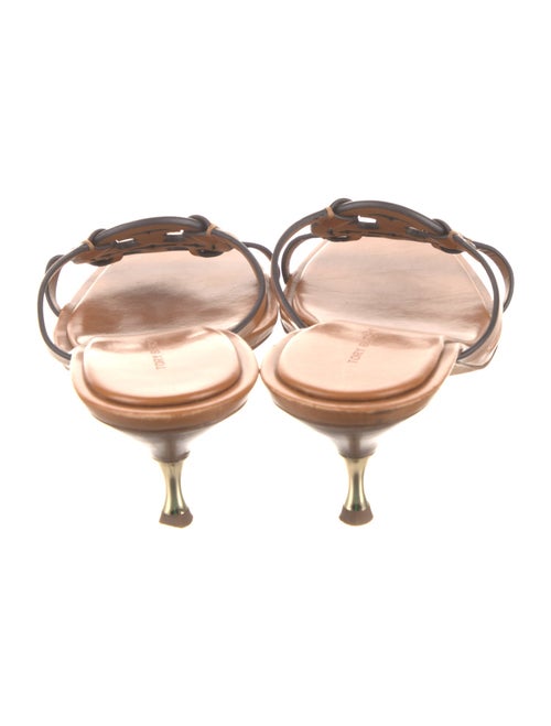 Tory Burch Leather Slides