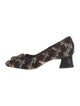 Tory Burch Tweed Printed Pumps