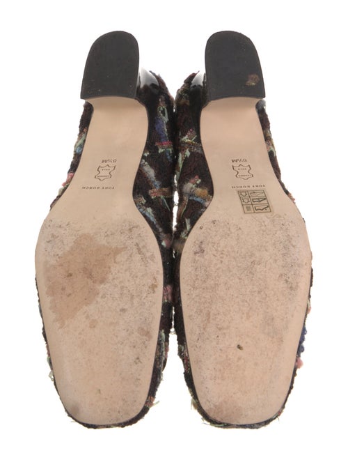 Tory Burch Tweed Printed Pumps