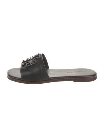 Tory Burch Leather Slides