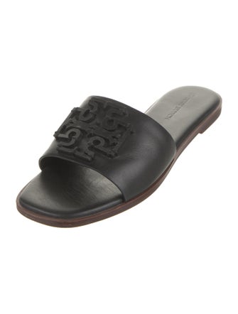 Tory Burch Leather Slides