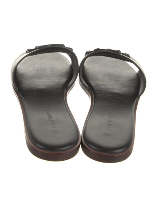Tory Burch Leather Slides