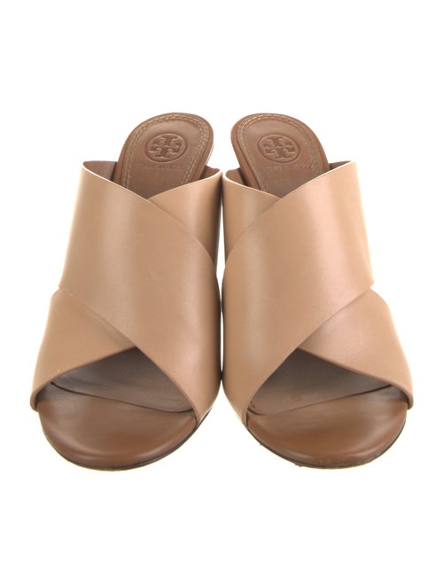 Tory Burch Leather Slides