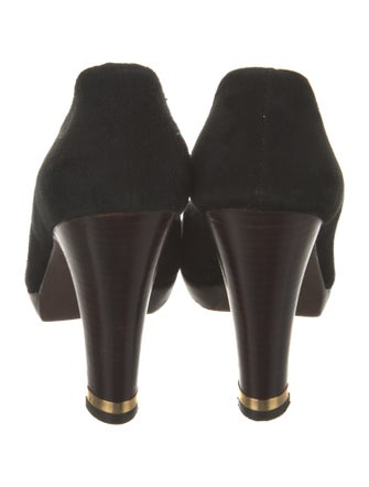 Tory Burch Suede Studded Accents Pumps