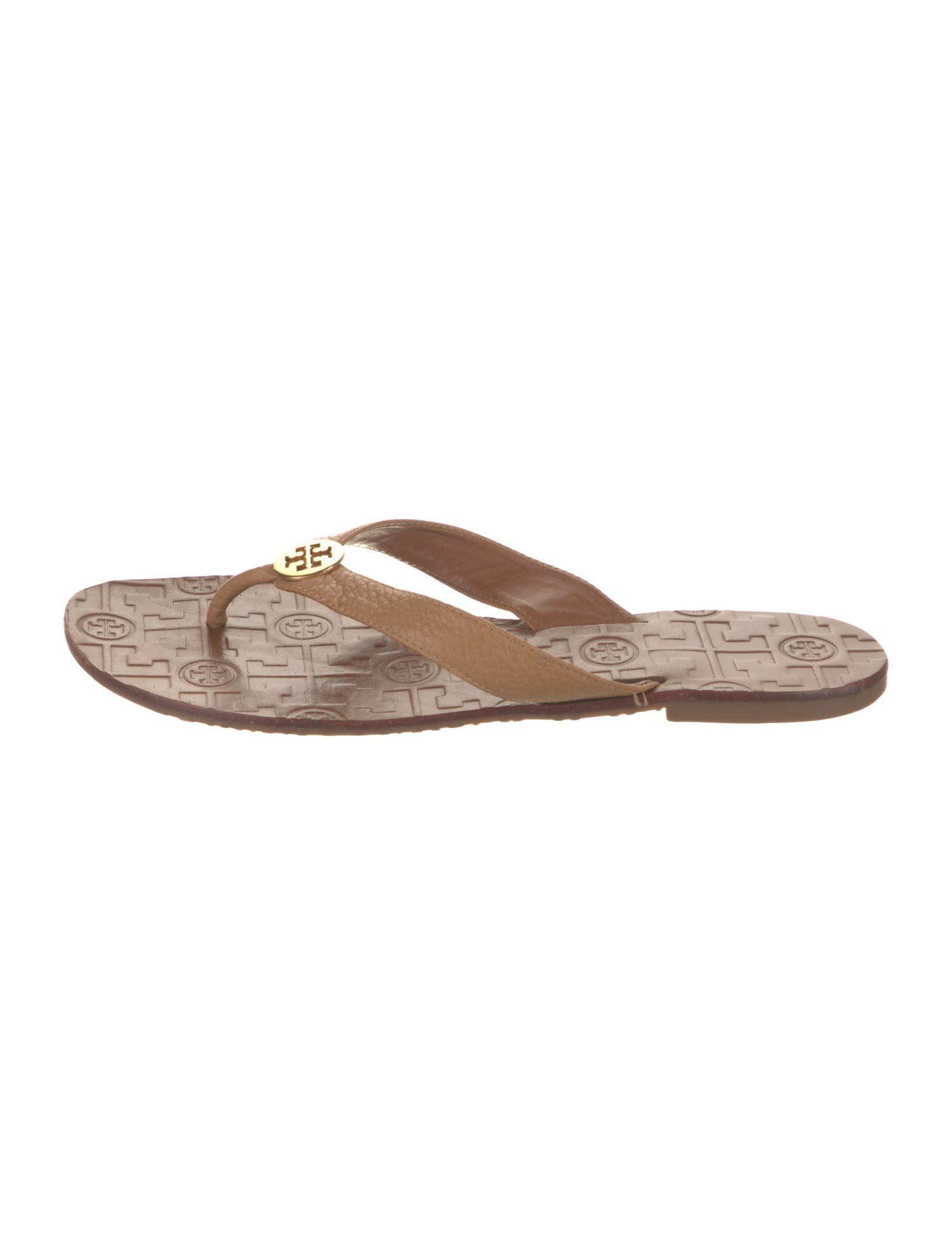 Tory Burch Leather Slides