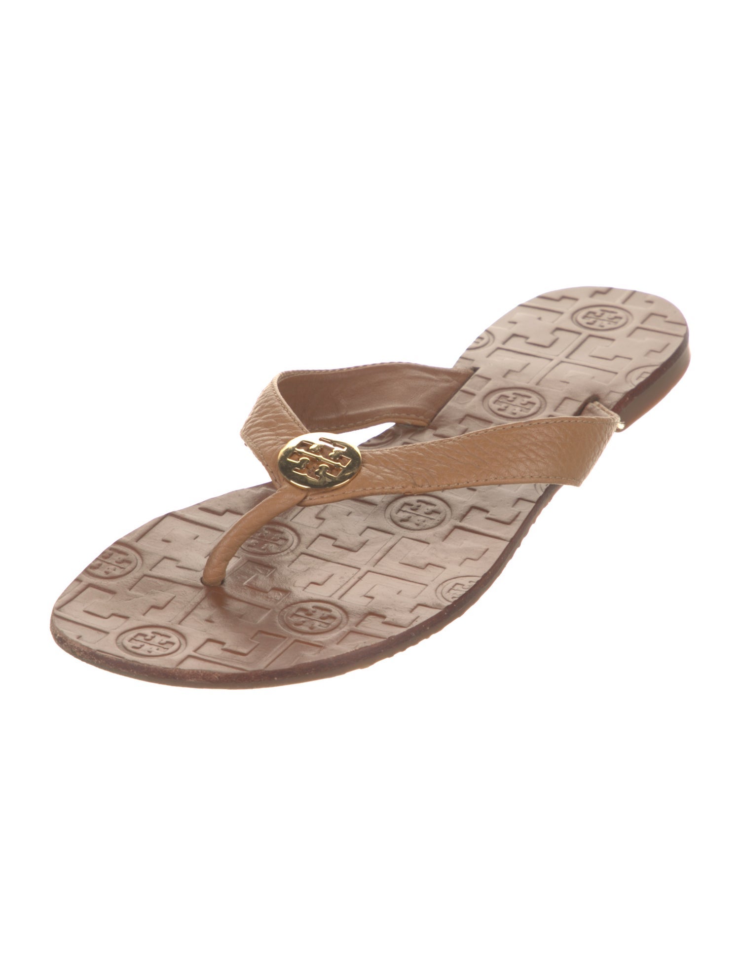 Tory Burch Leather Slides