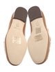 Tory Burch Leather Chain-Link Accents Loafers