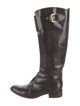 Tory Burch Leather Riding Boots