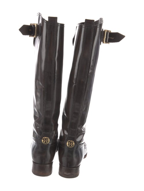 Tory Burch Leather Riding Boots
