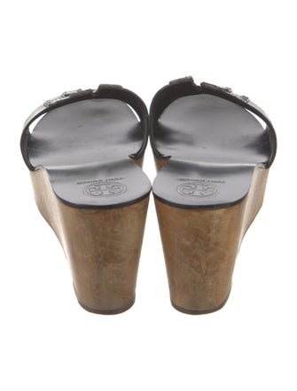 Tory Burch Leather Slides