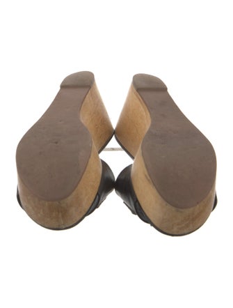 Tory Burch Leather Slides