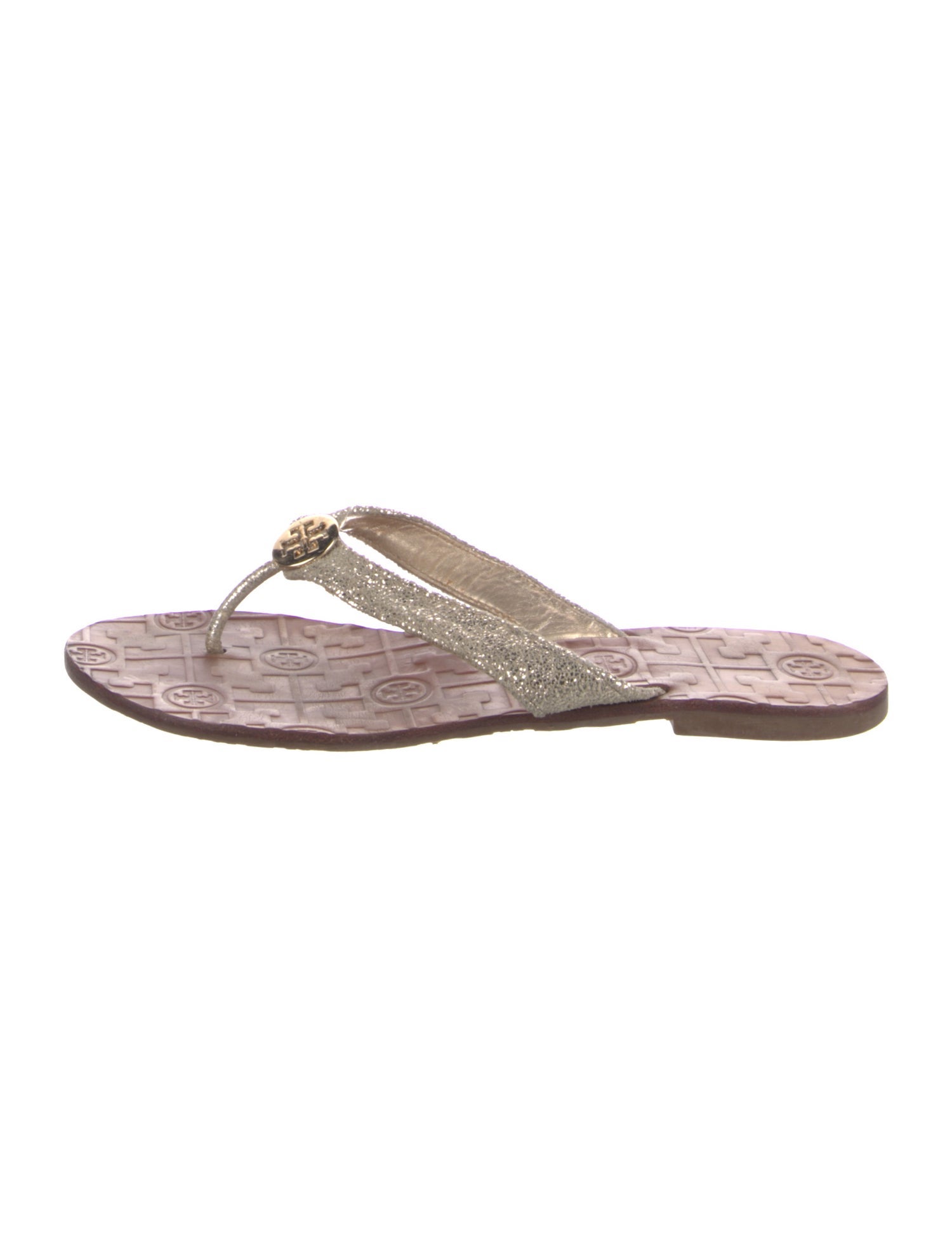 Tory Burch Leather Flip Flops