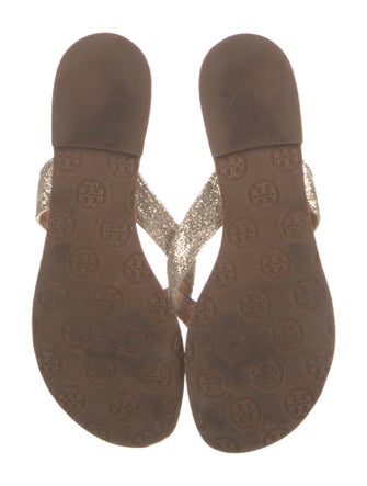Tory Burch Leather Flip Flops