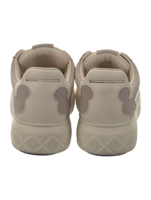 Tory Burch Leather Graphic Print Sneakers