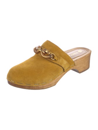 Tory Burch Suede Mules