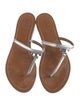 Tory Burch Leather T-Strap Sandals
