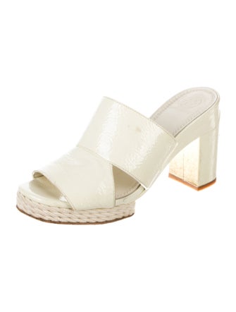 Tory Burch Patent Leather Slides