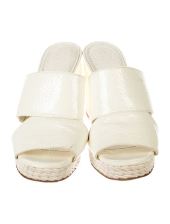 Tory Burch Patent Leather Slides