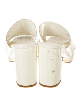 Tory Burch Patent Leather Slides