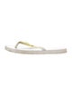 Tory Burch Leather Flip Flops