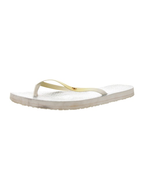 Tory Burch Leather Flip Flops