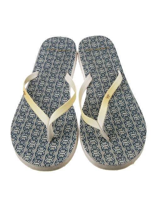 Tory Burch Leather Flip Flops
