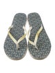 Tory Burch Leather Flip Flops