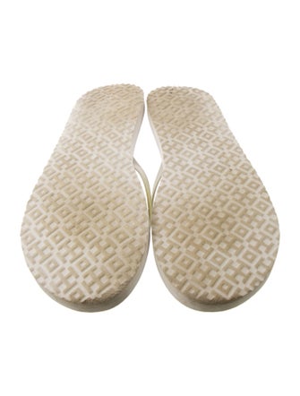 Tory Burch Leather Flip Flops