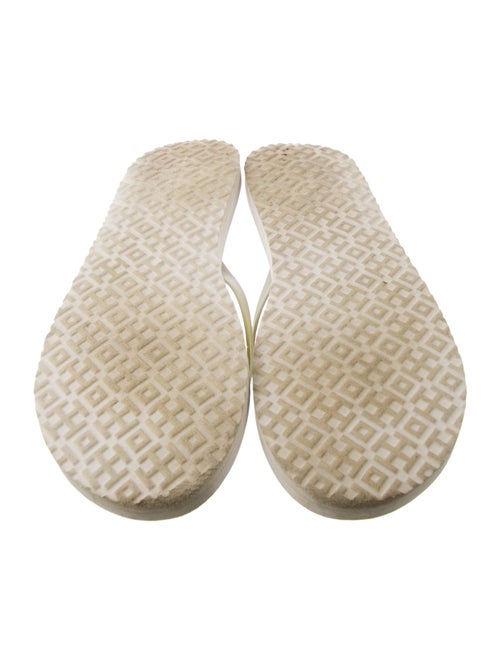 Tory Burch Leather Flip Flops