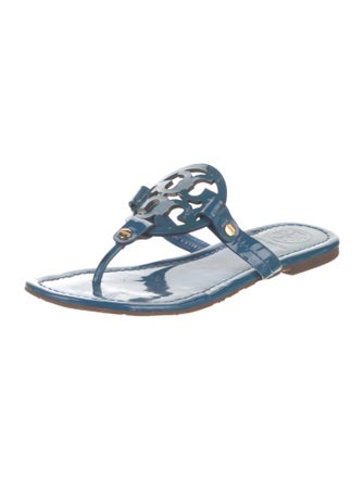 Tory Burch Patent Leather Slides