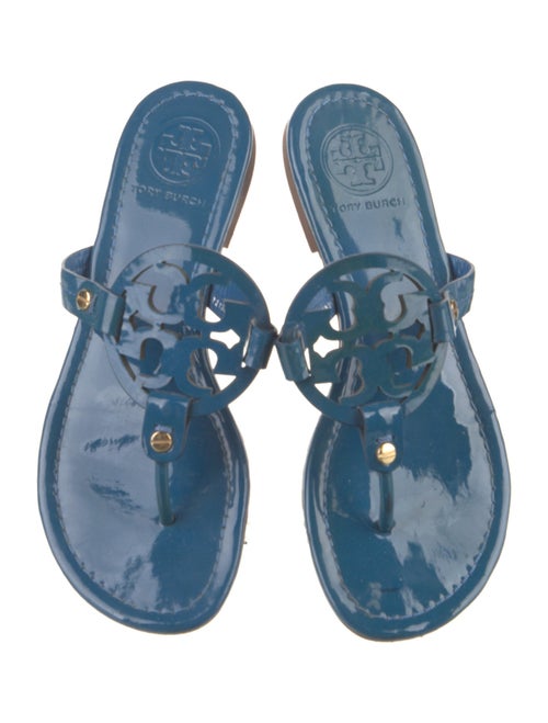 Tory Burch Patent Leather Slides