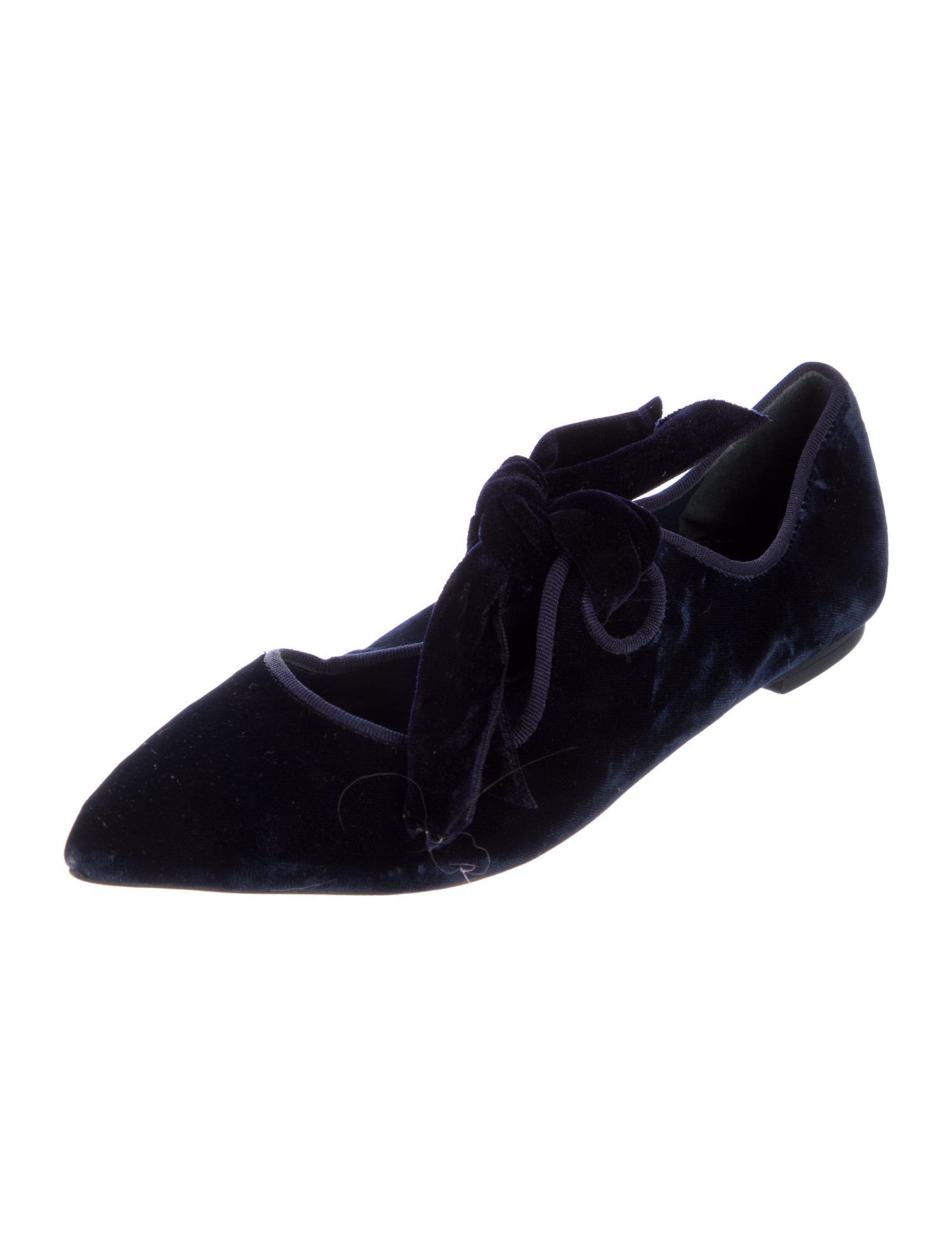 Tory Burch Velvet Oxfords