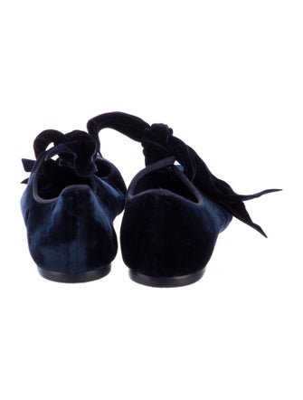 Tory Burch Velvet Oxfords