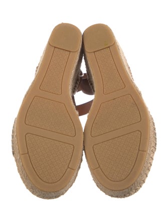 Tory Burch Leather Espadrilles