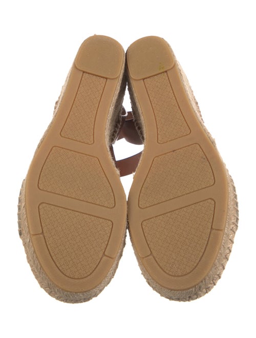 Tory Burch Leather Espadrilles