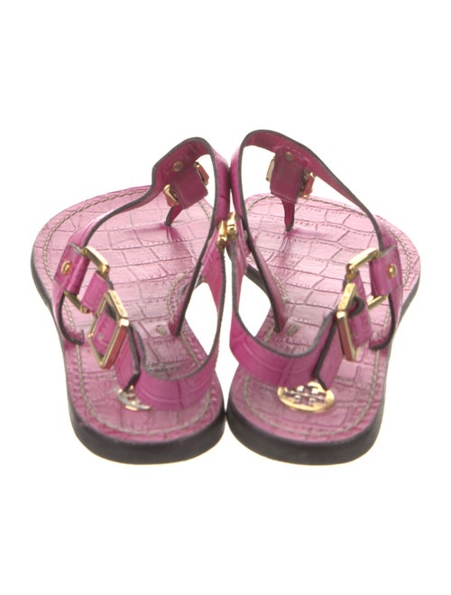 Tory Burch Leather T-Strap Sandals