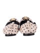 Tory Burch Leather Polka Dot Print Ballet Flats