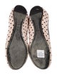 Tory Burch Leather Polka Dot Print Ballet Flats
