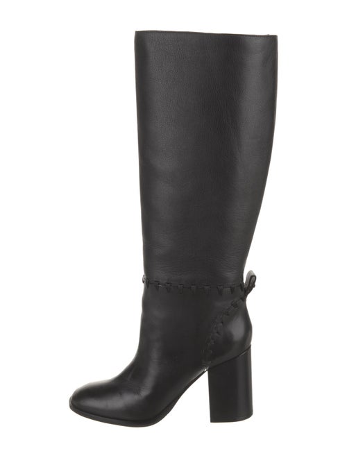 Tory Burch Leather Riding Boots