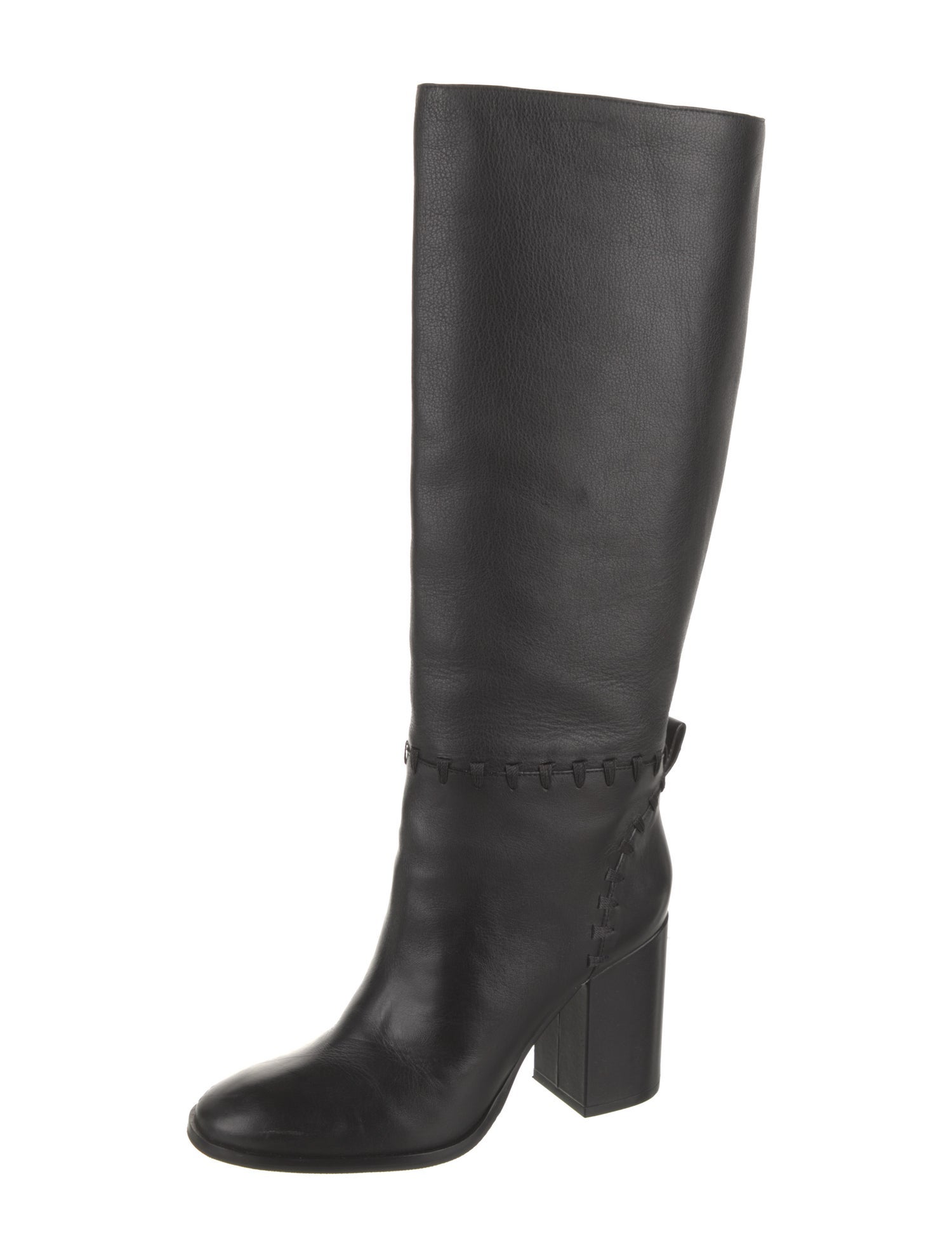 Tory Burch Leather Riding Boots