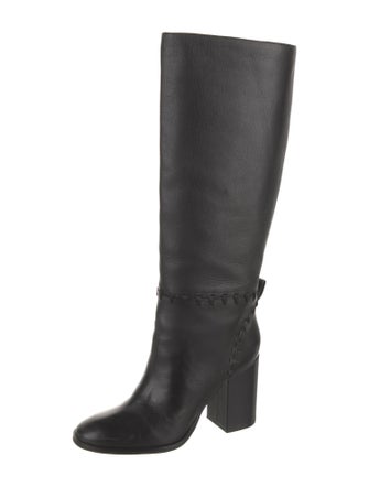 Tory Burch Leather Riding Boots