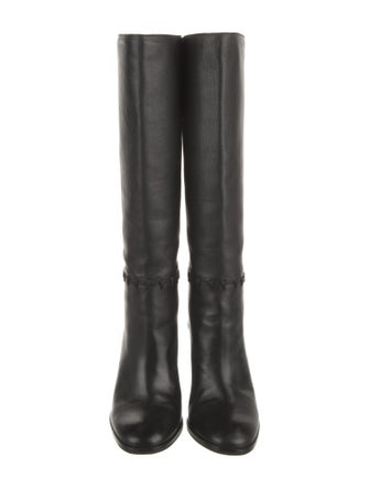 Tory Burch Leather Riding Boots