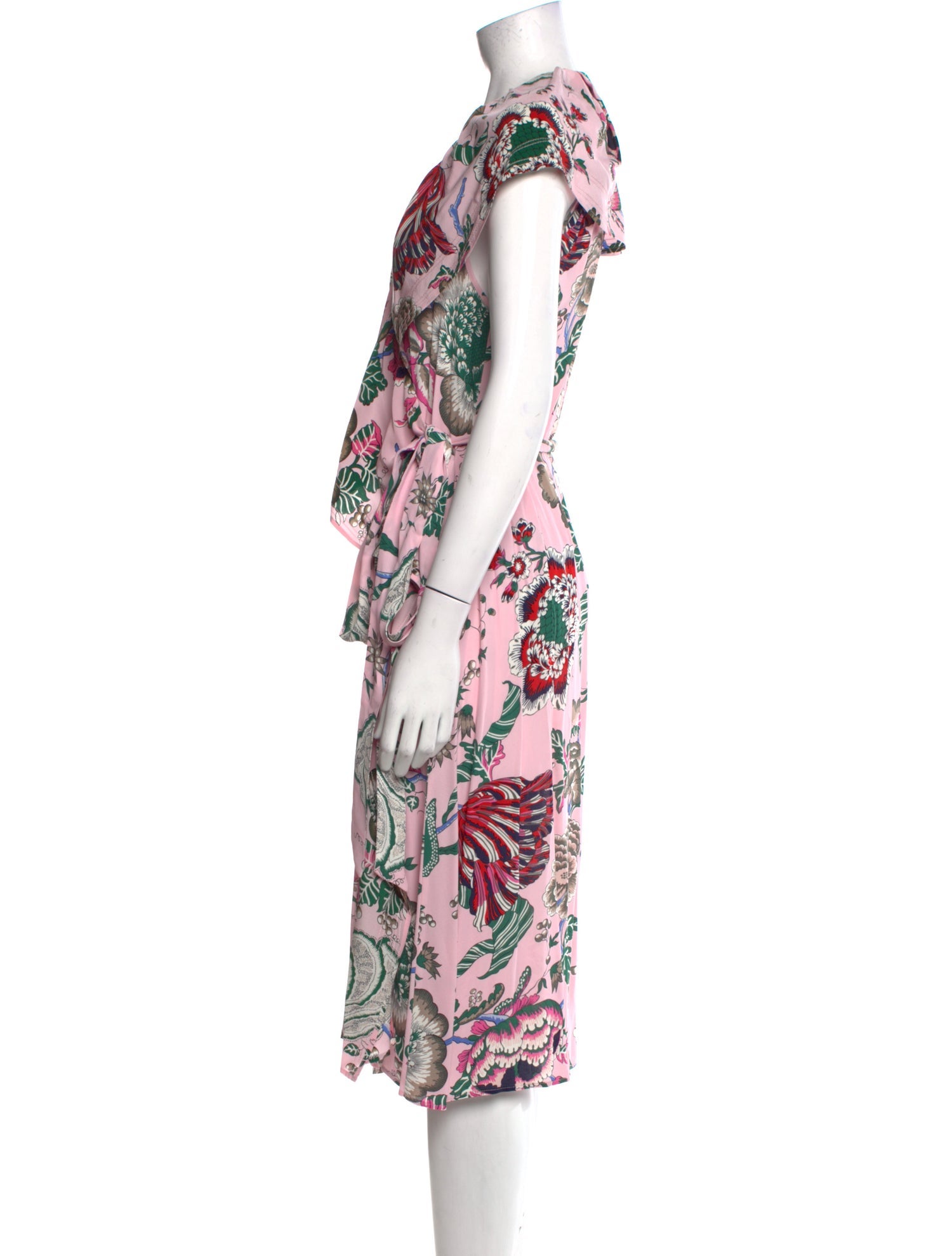 Tory Burch Floral Print Long Dress w/ Tags