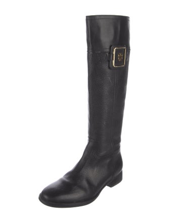 Tory Burch Leather Riding Boots