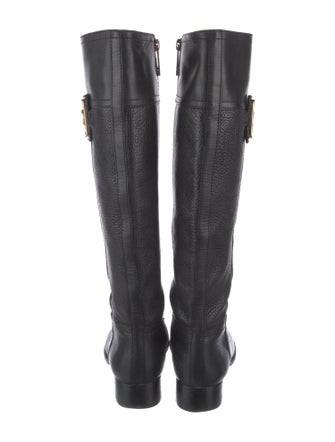 Tory Burch Leather Riding Boots