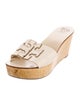 Tory Burch Leather Slides