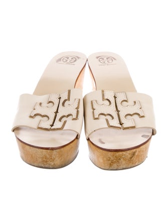 Tory Burch Leather Slides