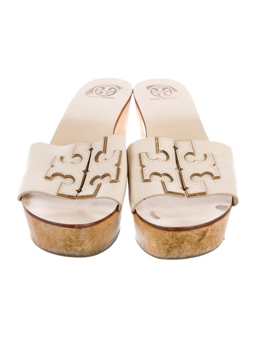 Tory Burch Leather Slides