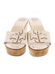 Tory Burch Leather Slides