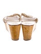 Tory Burch Leather Slides